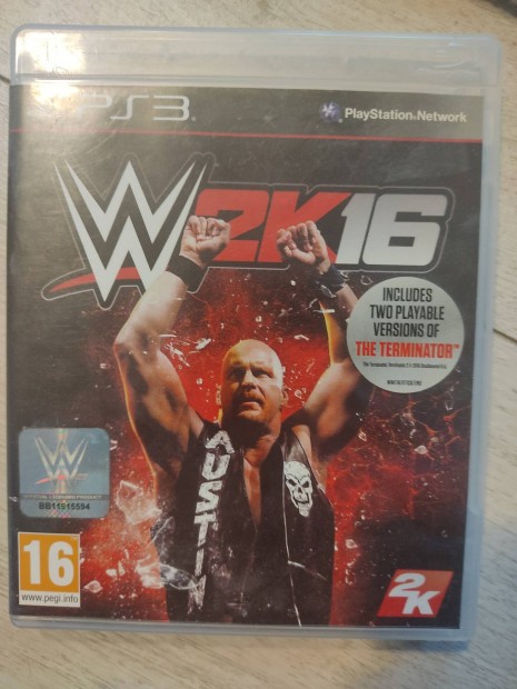 PS3 WWE 2K16 Csak 3000!