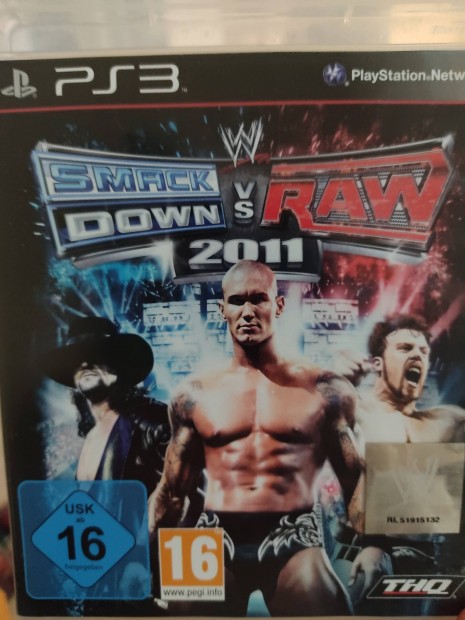 PS3 WWE Smackdown vs Raw 2011 Csak 1500!