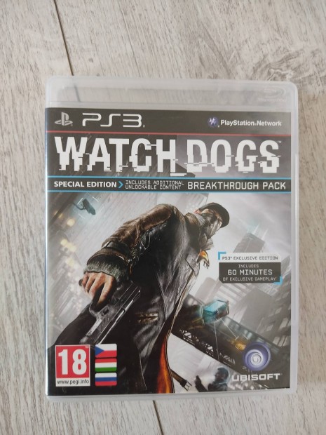 PS3 Watchdogs Csak 2000!