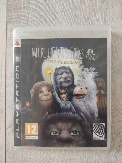 PS3 Where the Wild Things Are Csak 4000!