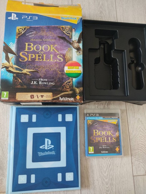 PS3 Wonderbook Book of Spells Magyar!