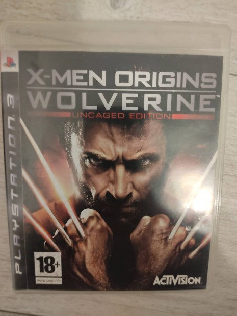 PS3 X-Men Origins Wolverine Ritka!