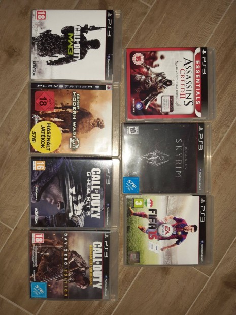 PS3 lemezek, jtkok eladk