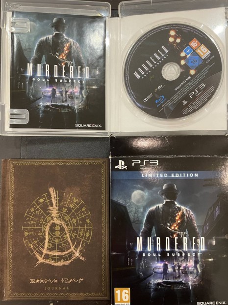 PS3 limited edition Murdered Soul Suspect dobozban