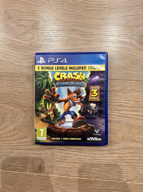 PS4 Crash Bandicoot N-sane trilogy