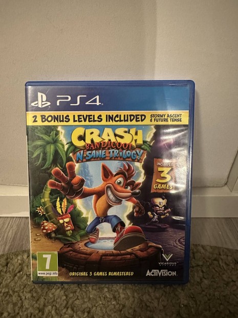 PS4 Crash N'Sane Trilogy