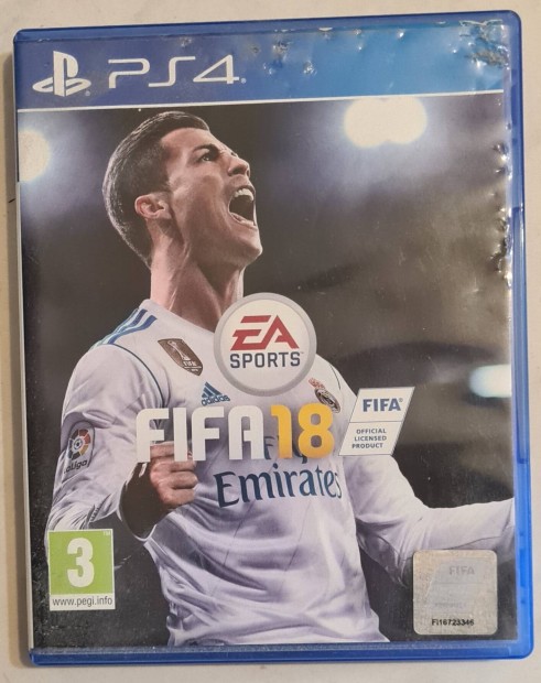 PS4 FIFA18 jtk