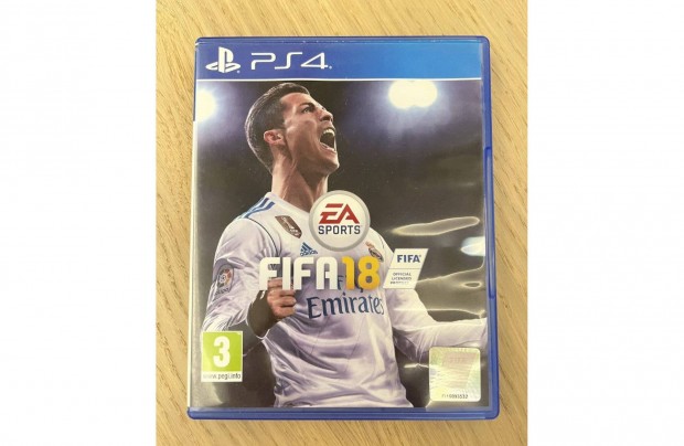 PS4 FIFA 18 karcmentes elad