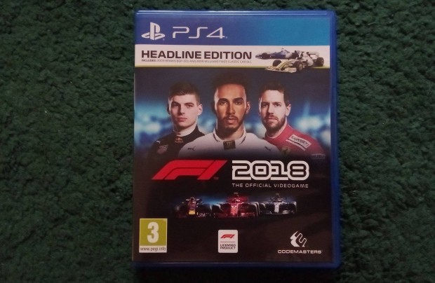 PS4 Formula 1 2018 F1