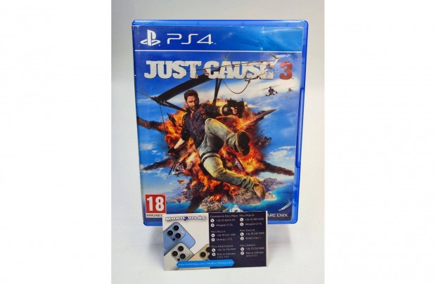 PS4 Just Cause 3 PS4 Garancival #konzl0092