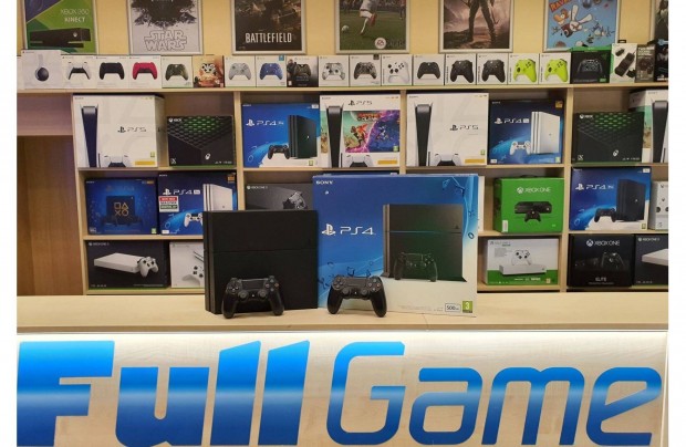 PS4 Playstation 4 500GB Garanciával konzol boltból akciós áron