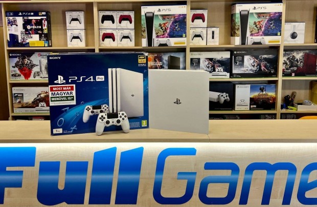PS4 Playstation 4 Pro 1TB Bevizsgált garanciával akciós áron