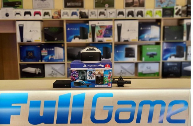 PS4 Playstation VR szett Garanci�val videoj�t�k �zletb�l akci�s �ron