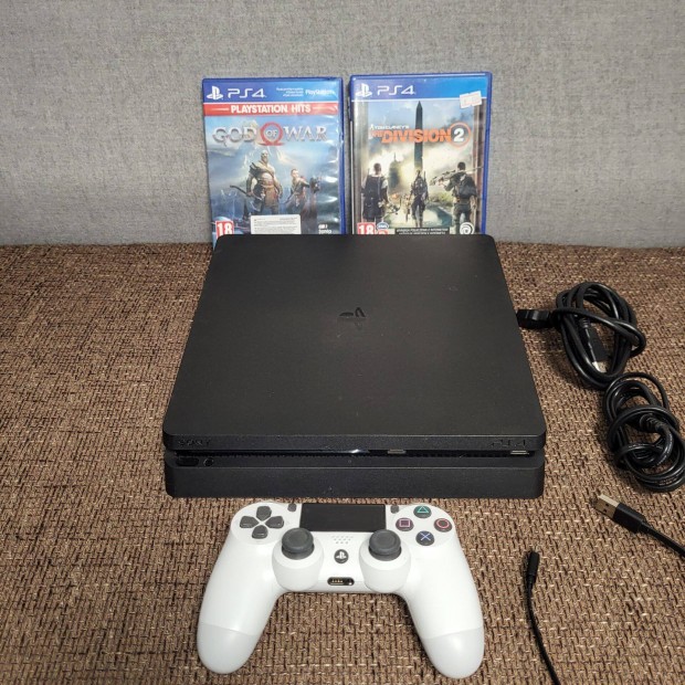 PS4 Slim 500gb+2DB ajndk jtkkal elad/csere/beszmts