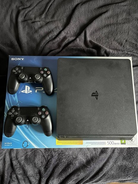 PS4 Slim Jet Black 500 GB