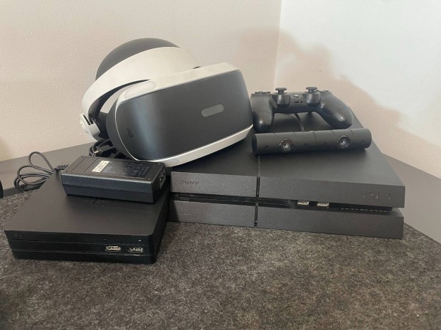 PS4 Slim + VR szemüveg / Számla / Garancia /