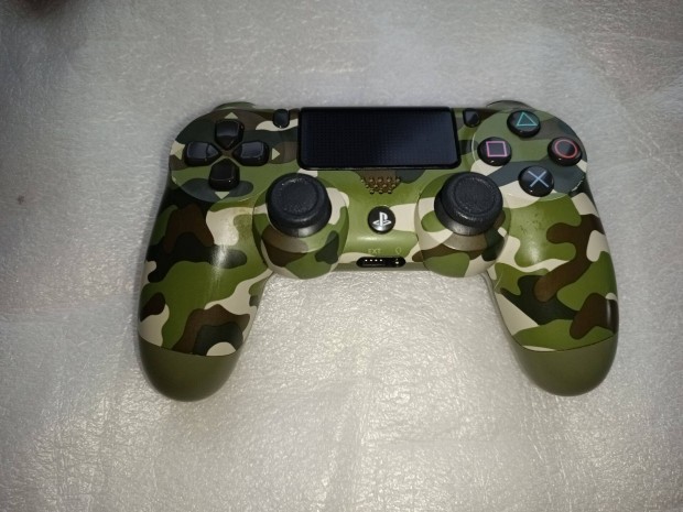 PS4 Sony Dualshock 4 Wireless Kontroller Green Camouflage