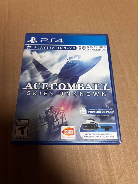 PS4 VR Ace Combat 7 Skies Unknown, csak kibontott
