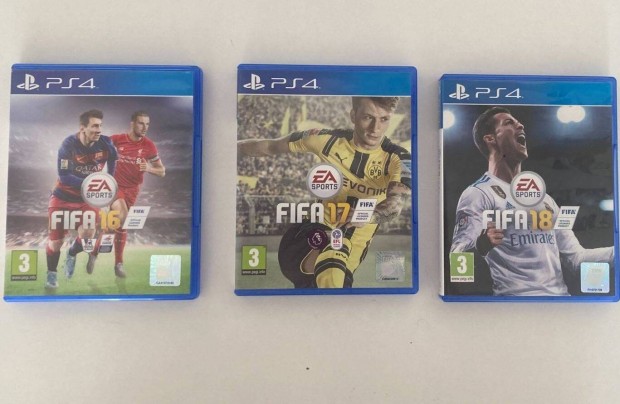 PS4 - FIFA16 - FIFA17 - FIFA18 - Playstation