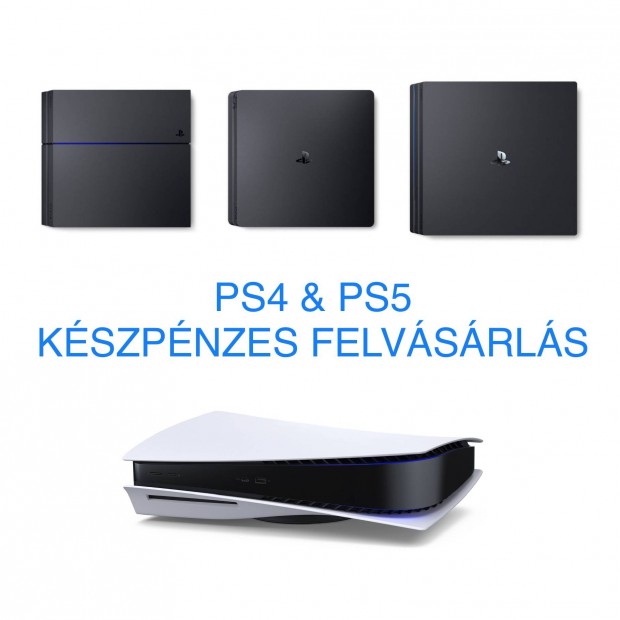 PS4 - PS5 kszpnzes felvsrls (olvass lerst)