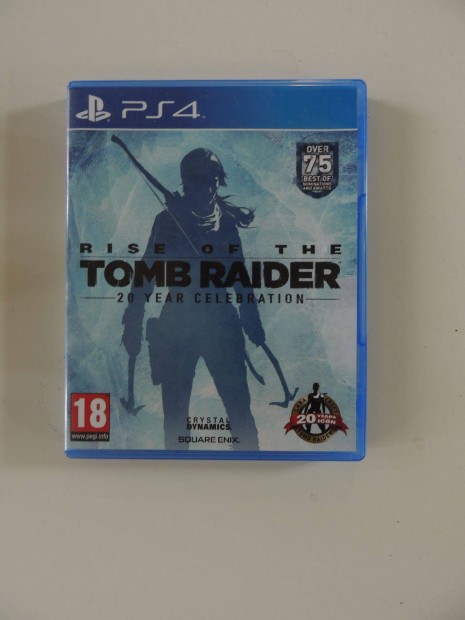 PS4 jtk - Rise of the Tomb Raider. 20 year celebration kiads