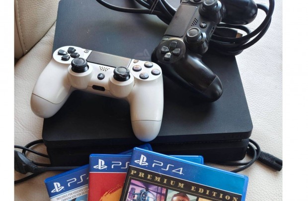 PS4 slim Gran Turismo Sport konzol 500GB