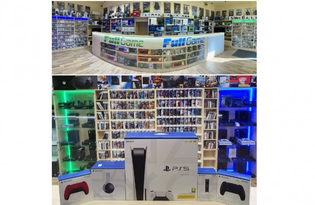 PS5 825GB Lemezes Garancival konzol boltbl akr sok kiegsztvel is
