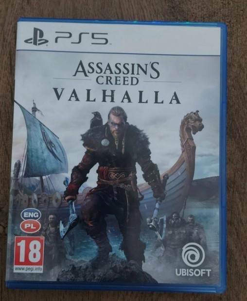 PS5 Assassins Creed - Valhalla cd - Gyngys !