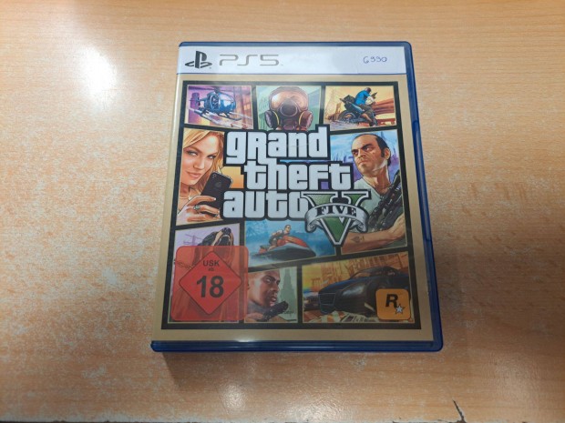 PS5 GTA 5 Grand Theft Auto V jszer Playstation 5 Jtk !