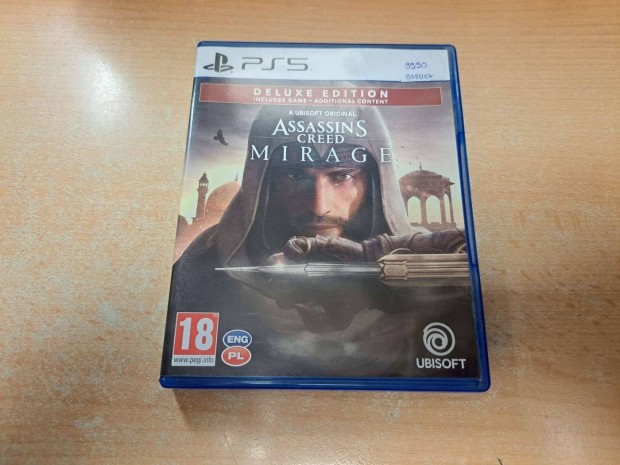 PS5 Playstation 5 Assassin's Creed Mirage Deluxe Edition jszer !
