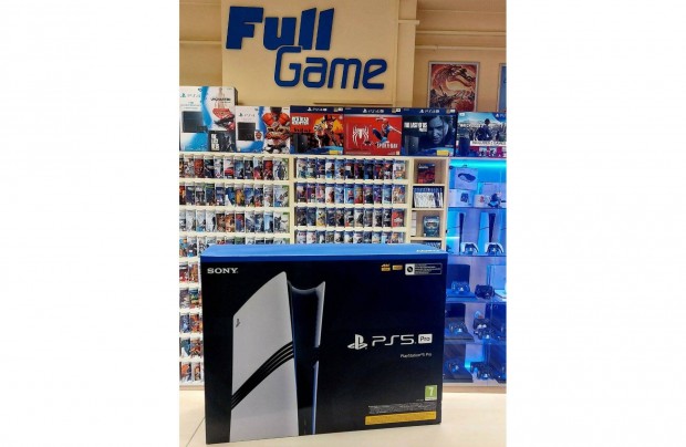 PS5 Playstation 5 Pro 2TB Garanciával videojáték üzletből akciós áron