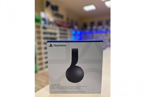 PS5 Playstation Pulse 3D Wireles Headset Garancival konzol boltbl