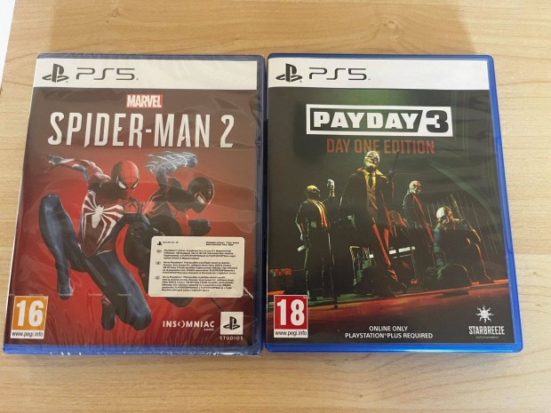 PS5 Spider-Man 2 / PS5 Payday 3