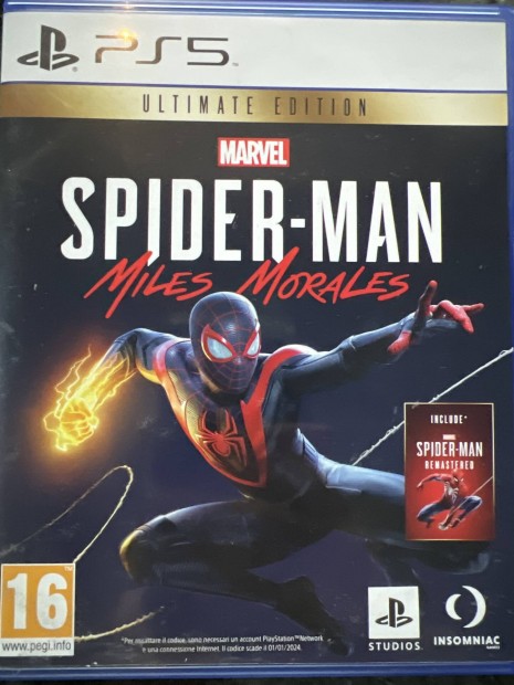 PS5 Spider-Man /MM Ultimate Edition