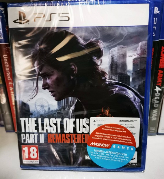PS5 The Last Of Us II Remastered, szakzletbl