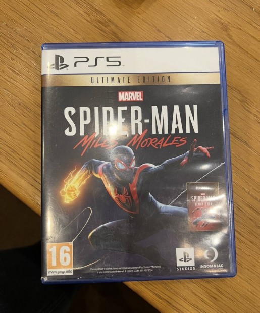 PS 5 Spider-man Miles Morales Ultimate Edition