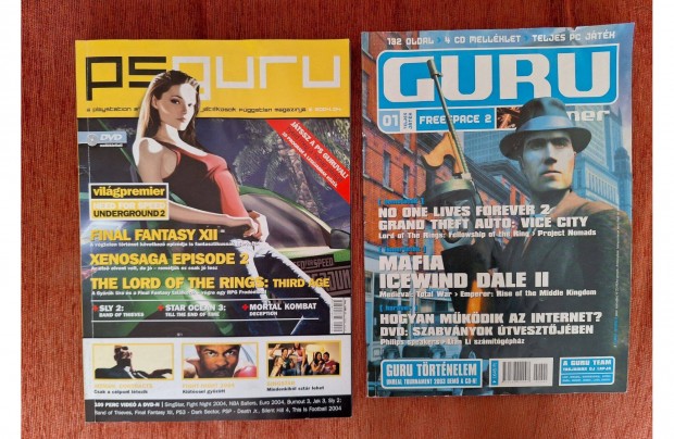 PS Guru s Guru 2004 - es magazinok