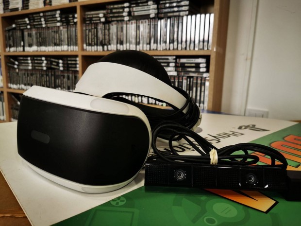 PS VR Headset + kamera, szakzletbl, 3 h gari