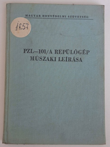 PZL - 101/A Replgp Mszaki Lersa.1967