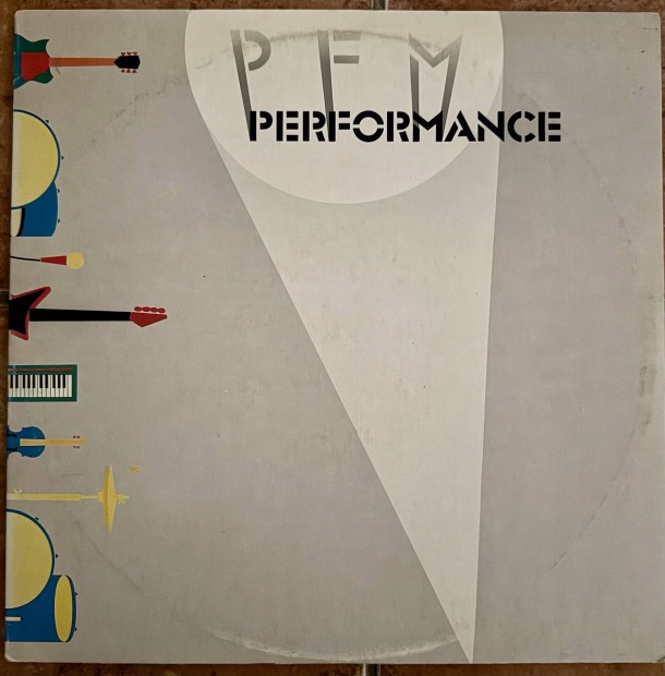 P.F.M. Prog rock vinyl Italy bakelit lemez