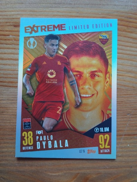 P. Dybala (AS Roma) Extreme Limited Edition BL Extra 2023 krtya
