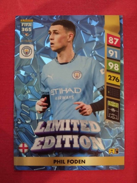 P. Foden (Manchester City) FIFA 365 2025 Limited Edition focis krtya