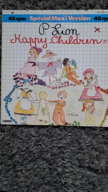 P. Lion : Happy Children maxi bakelit lemez
