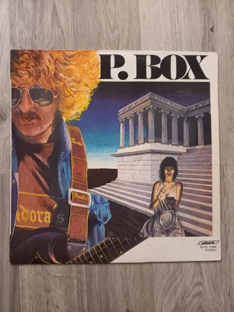 P.box bakelit lemez