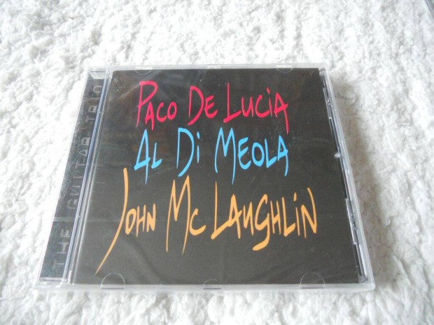 Paco De Lucia , AL DI Meola , John Mclaughlin : Guitar trio CD ( j, F