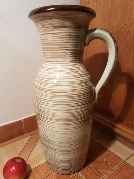 Padlóváza osztrák jelzett kerámia 50,5 cm eladó
