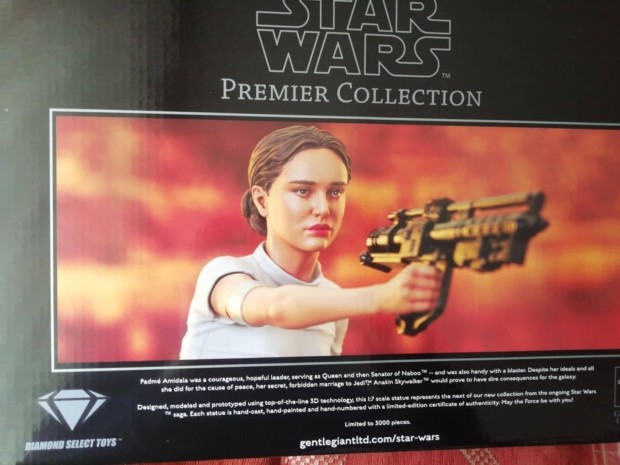 Padme Amidala Star Wars figura, szobor, diorma, limitlt kiads