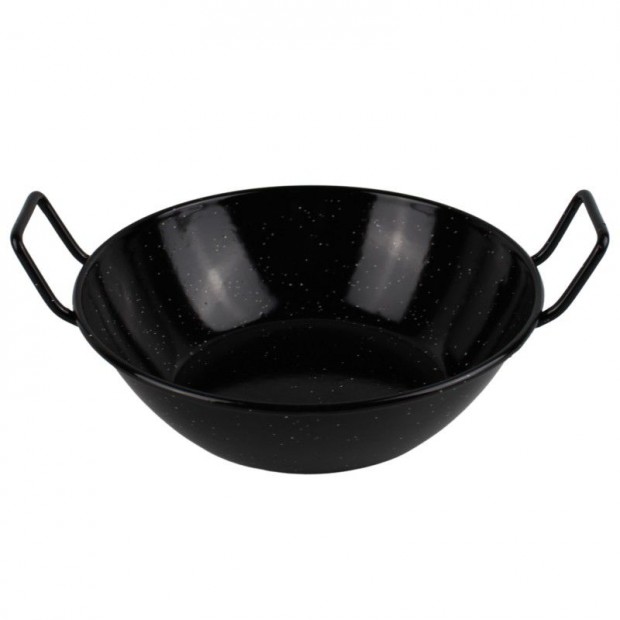 Paella serpenyő 26 cm magas falú