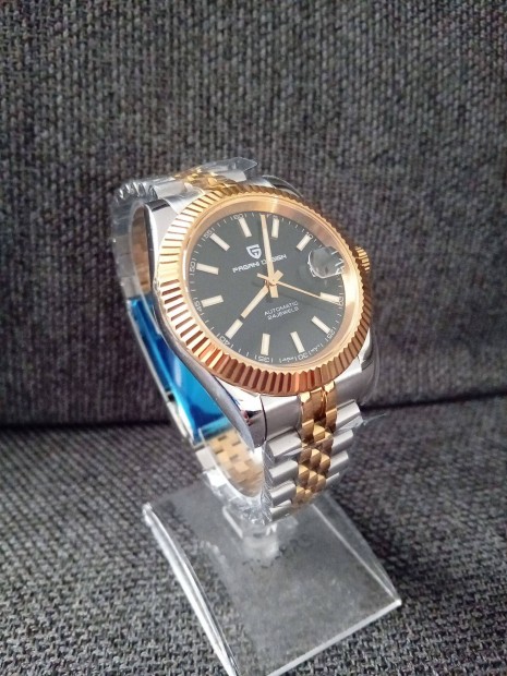 Pagani Design Datejust Gold & Black Automata Watch