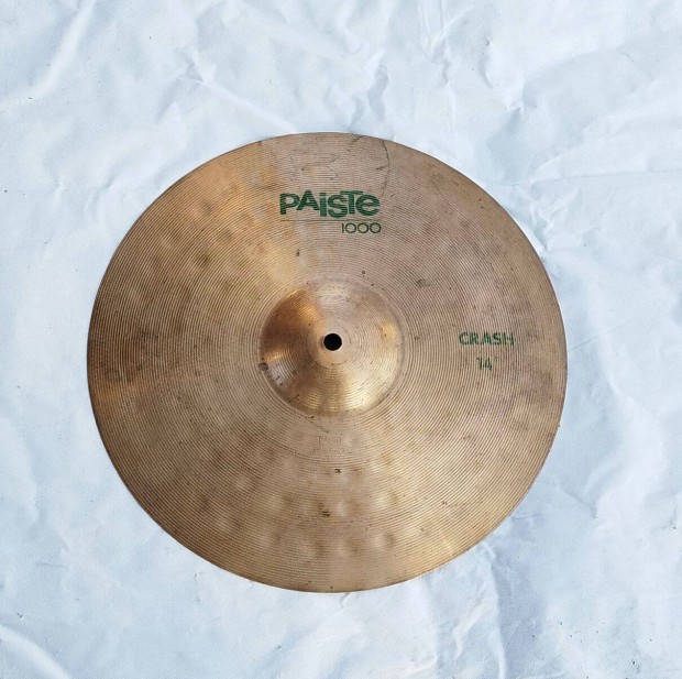 Paiste 1000 14' crash cintnyr (Ingyen Foxpost)